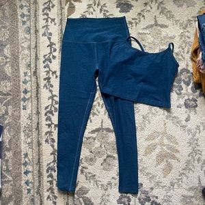 Beyond Yoga Spacedye Caught In The Midi High Waisted Legging + Slim Racerback